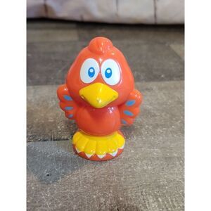 VTech red‎ parrot bird toy figure happy